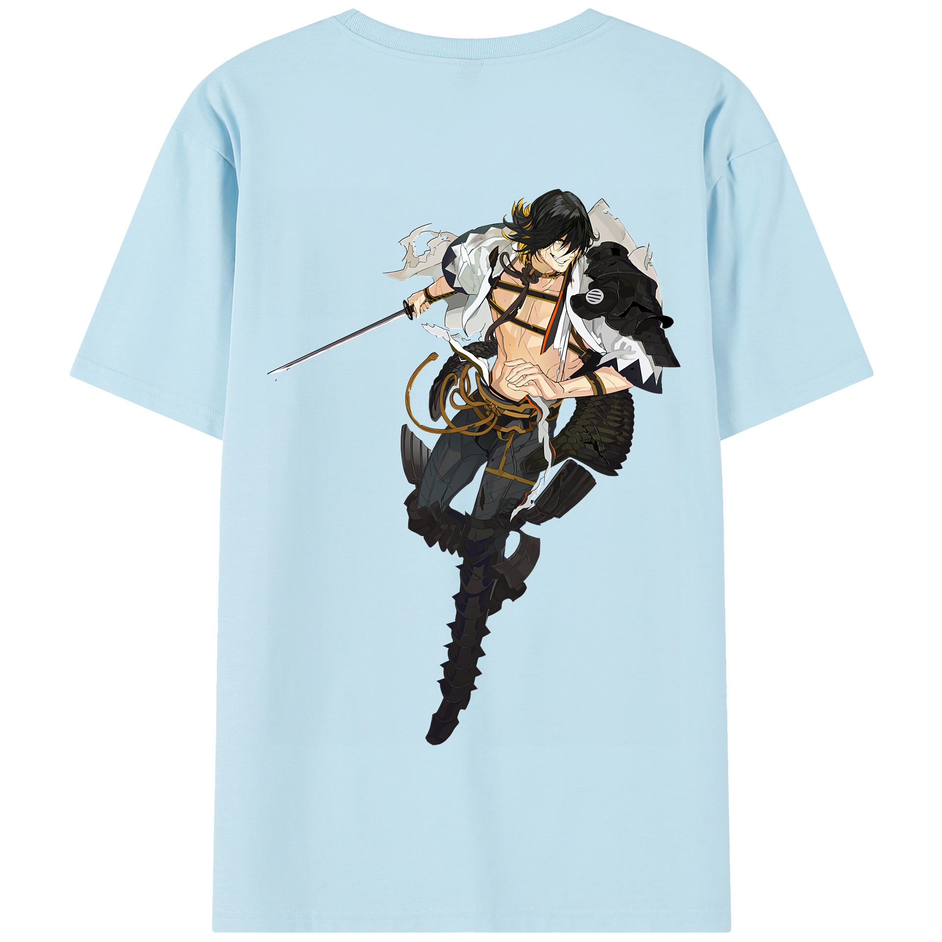 （画像用） 刀剣乱舞 Touken Ranbu 綿100％半袖Tシャツ（背面プリント）